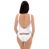 Argh You Ready? Logo One-Piece Swimsuit