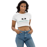 Alien Eyes Organic Crop Top