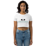 Alien Eyes Organic Crop Top