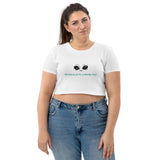 Alien Eyes Organic Crop Top