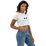 Alien Eyes Organic Crop Top